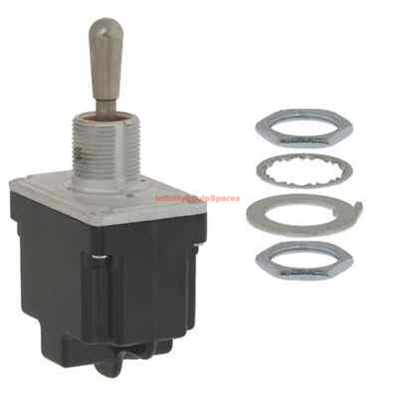 SWITCH, TOGGLE, DPST, 2POS MAINT